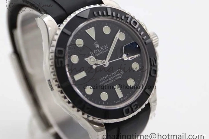 42mm Ceramic VR3235 Black on Strap Bezel 226659 1:1 TWA Oysterflex Best 3D Edition Yacht-Master 0226